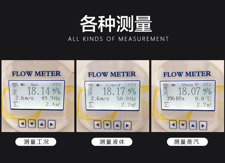 压缩空气涡街流量计